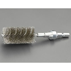 50 × 50 mm, Hex Shank, Wire Brush (Stainless Steel Wire)
