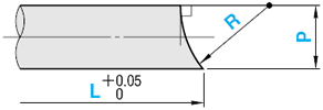 MISUMI Straight（Tip shape：16A） 4A