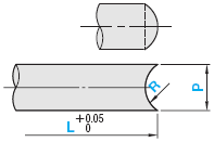 MISUMI Straight（Tip shape：16A） 14A