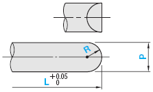 MISUMI Straight（Tip shape：16A） 15A