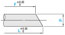 MISUMI Straight（Tip shape：16A） 16A