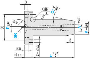 Steel Sprue Tapered