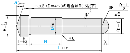 Angled Pins Stepped