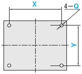 With Hole Boring Through hole type