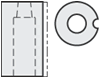 MISUMI Button Dies（Material：SKH51 Equivalent） Dowel fixing