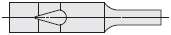 Special Shaped Ball-Lock Punches（Surface treatment：None） Ball-lock punches