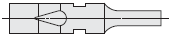 Special Shaped Ball-Lock Punches（Surface treatment：None） With wrench flat