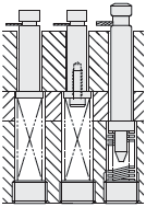 Guide Lifters（With/without air hole：W/O） Pin