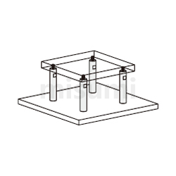 MISUMI round posts complete standard model customizations