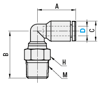 One-Touch Couplings - Male Elbows: Related Image