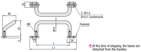 Handles with Plate/Offset:Related Image