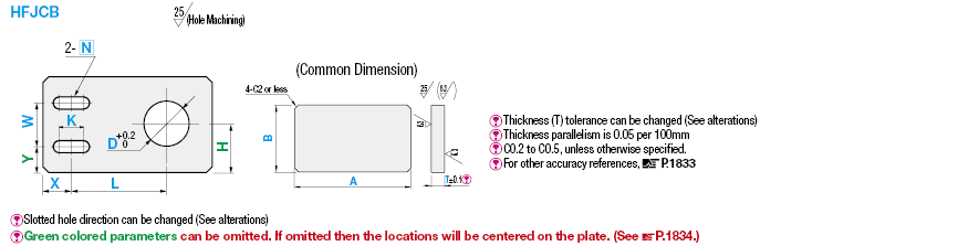 6 Surface Milled Mounting Plates/Brackets:Related Image