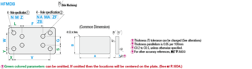 6 Surface Milled Mounting Plates/Brackets:Related Image