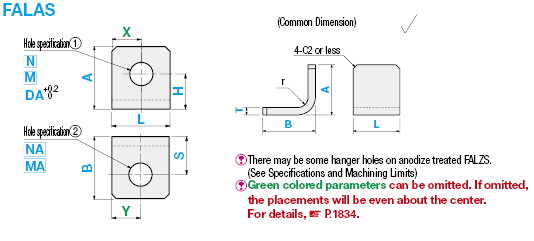 L Sheet Metal Mounting Plates/Brackets:Related Image