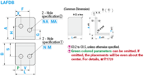 L Shape Finished Angle Mounting Plates/Brackets:Related Image