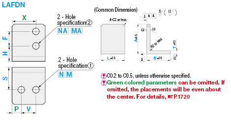 L Shape Finished Angle Mounting Plates/Brackets:Related Image