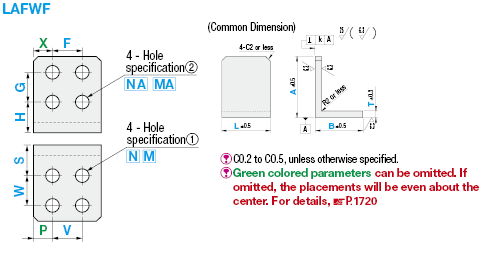 L Shape Finished Angle Mounting Plates/Brackets:Related Image