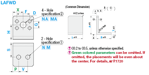 L Shape Finished Angle Mounting Plates/Brackets:Related Image