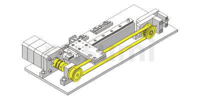 Medium precision round-trip conveying application