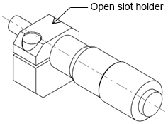 Sơ đồ núm micromet loại cố định khóa mở MISUMI