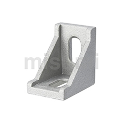 Special light load die-cast bracket for European standard aluminum profiles with slot width of 6mm