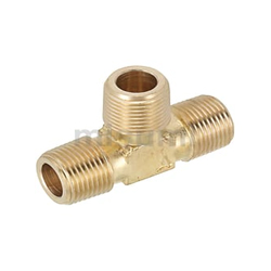 Economy Series Screw-In Fittings for Low Pressure, Brass, Equal Dia., Male Tee