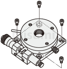 Installation Method of MISUMI Manual X-Axis Rotary Stage