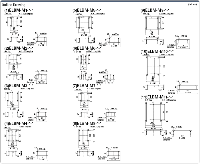 Ground Leakage Breaker Mount (Fuji Electric Compatible):Related Image