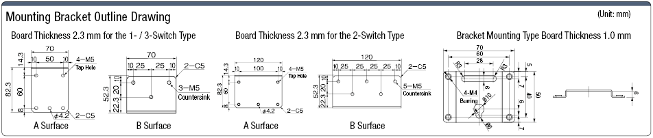 Single Unit Steel Standard Switch Box W80 x H70:Related Image