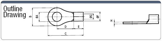 Round Stripped Crimp Terminal (Value Product):Related Image