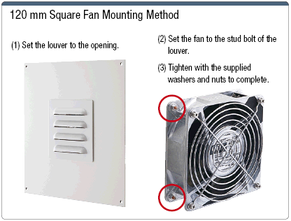 Steel / Stainless Steel Louver (Small):Related Image