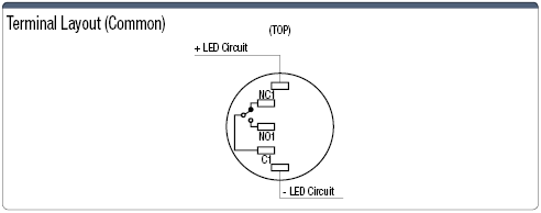 Illuminated Push-button Switch Mounting Hole φ12 (Value Product):Related Image
