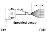 Global Harness Series, Free-Length, IEEE1284 (MDR) Connector:Related Image