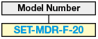 MDR-Connector Complete Set (Connector / Connector Hood):Related Image