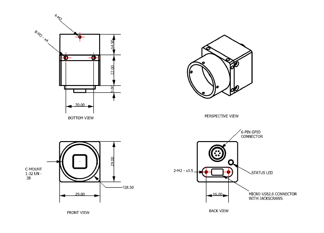 USB2.0 compatible camera with free measurement software: Related image