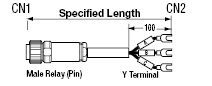 Cable with R04 Connector For Relay:Related Image