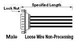 Discrete Wire Cable with Hoodless Connector:Related Image