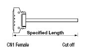 PCR Half Pitch Connector Harness (EMI Countermeasure):Related Image