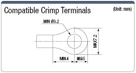 Two-Rows Compact Terminal Block (Low Profile/10A/M3):Related Image