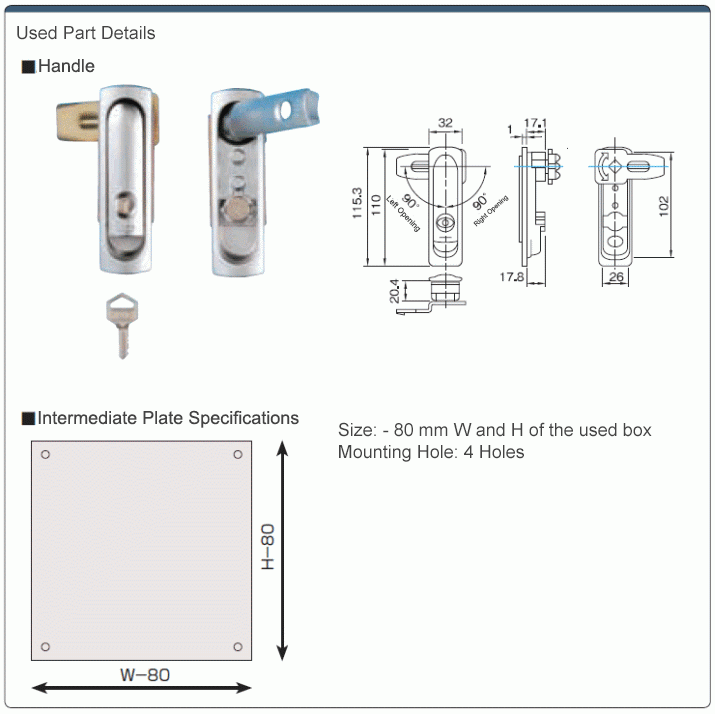 [Fixed Size] Stainless Steel Box SBOSX Series: Related Image