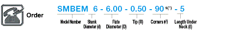 Carbide Straight Blade End Mill for V Grooving and Chamfering, 2-Flute, Chamfering Ball:Related Image