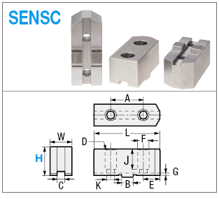 Soft Jaw for Scroll Chucks:Related Image