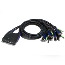 ATEN Cable KVM Switch CS64US