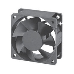 60 x 60 x 25 mm DC Fan (13.9 to 23.5 CFM)