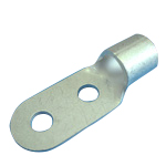 Bare Crimp Terminal for Copper Wires, Two-Holed Terminal (RD Type / Rectangular) (RD200-12) 