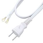 AC Cord One-End 2P with Round Terminal