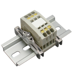 Clutch Lock Terminal Block Compact Series (Rail Type) TW (TW10B) 