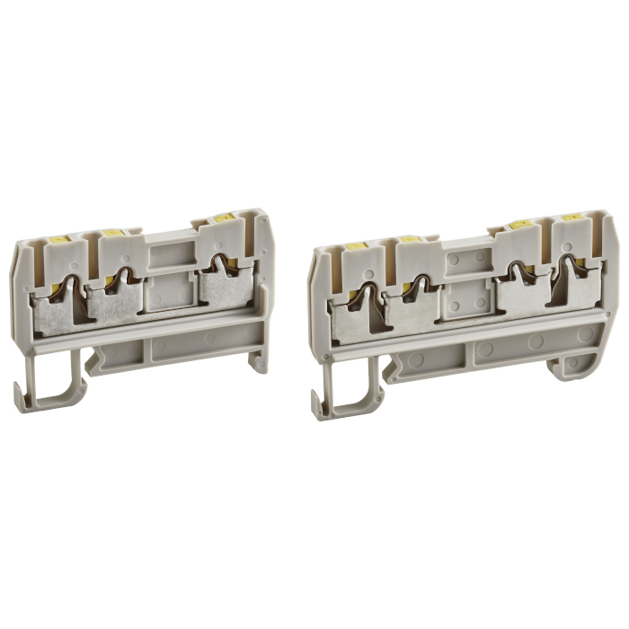 Clutch Lock Terminal Block Compact Series (Rail Type) Standard Type (TW25D) 