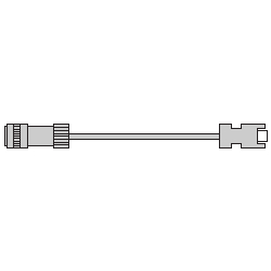 MELSERVO-J3 Series Encoder Cable (MR-J3ENSCBL30M-L) 