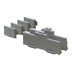 MELSEC-Q series DIN rail mounting adapter